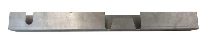 RB2014R – KENTROL Replacement Frame Section, Center Right Frame Section With Skid Plate Raw 0.125 Cold Rolled Steel W...
